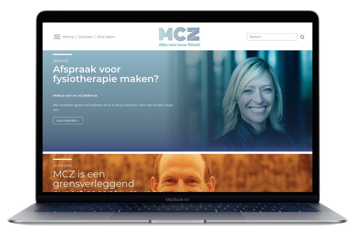 MCZ website-desktop