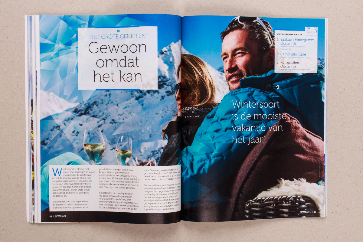 bizztravel magazine-spread-genieten