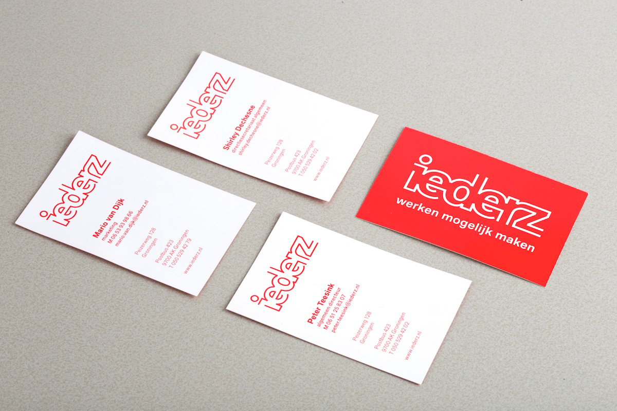 iederz huisstijl-items-visitekaartjes