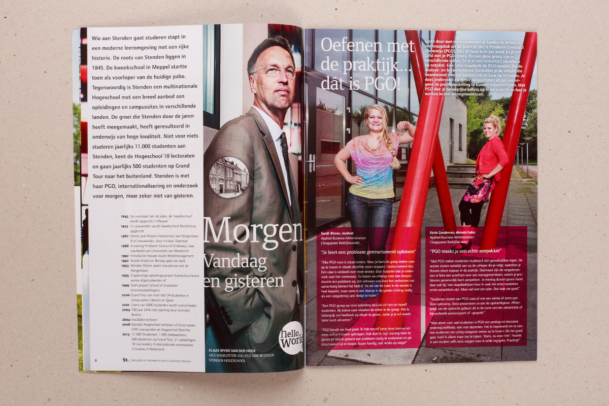 stenden hogeschool-leeuwarden-communicatie-magazine-st-spread-beeld