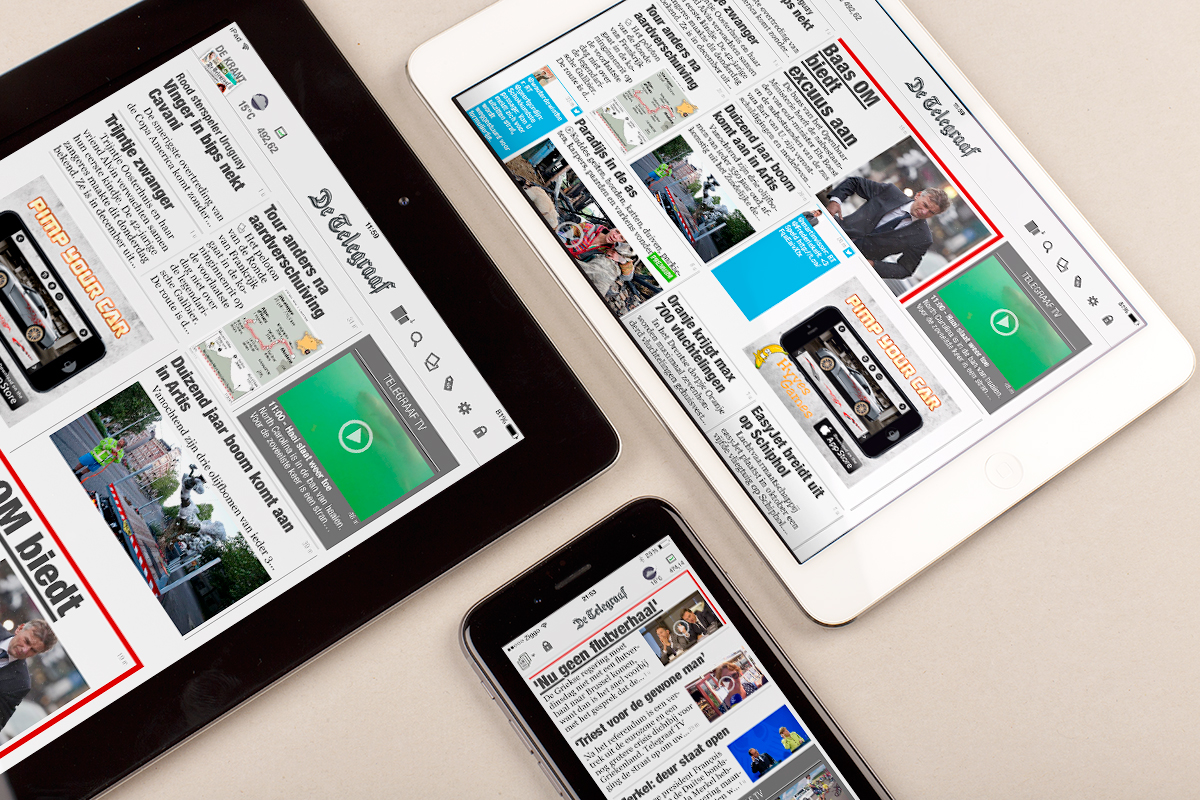 telegraaf krant-ipad-iphone-ipadmini-skew